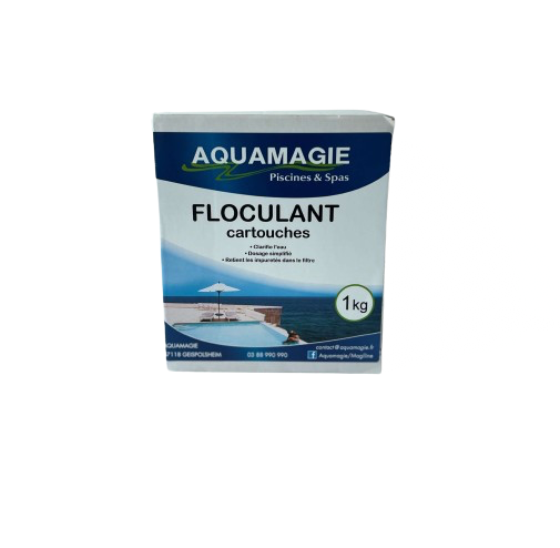 Floculant cartouche 1 Kg – Aquamagie